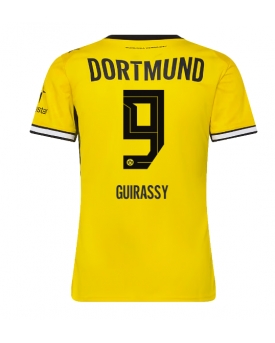 Borussia Dortmund Serhou Guirassy #9 Maglia Gara Casa Repliche 2026-27 Donna Maniche Corte Borussia Dortmund Serhou Guirassy #9 Maglia Gara Casa Repliche 2026-27 Donna Maniche Corte